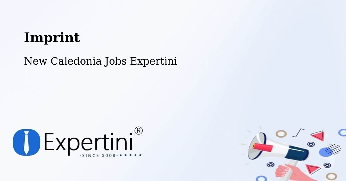 Imprint – Val Fleuri - New Caledonia Jobs Expertini